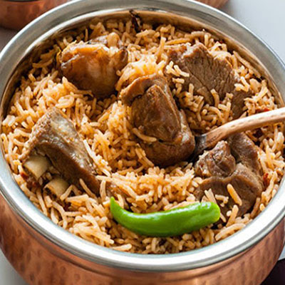 "Mutton Biryani ( Bombay Restaurant - Dabagarden) - Click here to View more details about this Product